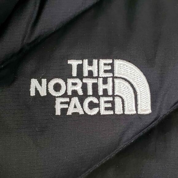 The North Face Puffer Vest Size M Medium 550 Goose Down Womens Full Zip Black - Picture 5 of 11